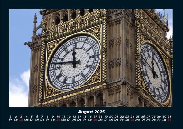 Produktbild: London 2025 Fotokalender DIN A4