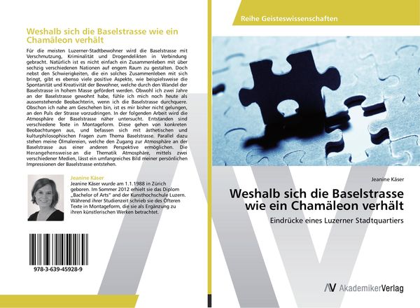 Produktbild: Weshalb sich die Baselstrasse wie ein Cham&auml;leon verh&auml;lt