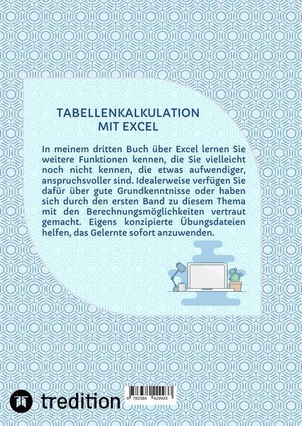 Produktbild: Tabellenkalkulation mit Excel