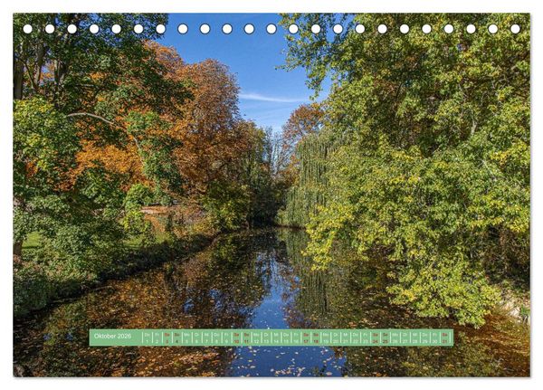 Produktbild: Wolfsburgs sch&ouml;nste Ecken (Tischkalender 2026 DIN A5 quer), CALVENDO Monatskalender