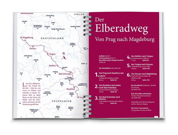Produktbild: KOMPASS Radreisef&uuml;hrer Elberadweg, Von Prag nach Magdeburg