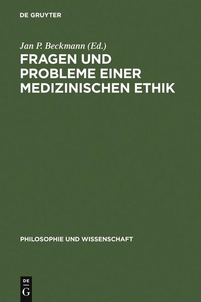 Produktbild: Fragen und Probleme einer medizinischen Ethik