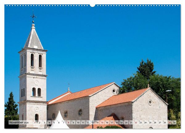 Produktbild: &Scaron;ibenik - Mittelalterliche Metropole in Kroatien (hochwertiger Premium Wandkalender 2026 DIN A2 quer), Kunstdruck in Hochglanz