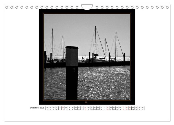 Produktbild: Wangerooge in Fine Art (Wandkalender 2026 DIN A4 quer), CALVENDO Monatskalender