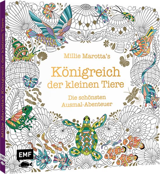 Produktbild: Millie Marotta's K&ouml;nigreich der kleinen Tiere &ndash; Die sch&ouml;nsten Ausmal-Abenteuer