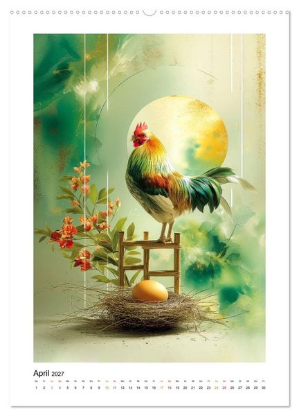 Produktbild: Modern Still - die Kunst der Komposition (hochwertiger Premium Wandkalender 2027 DIN A2 hoch), Kunstdruck in Hochglanz
