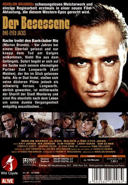 Produktbild: Der Besessene (One-Eyed Jacks)