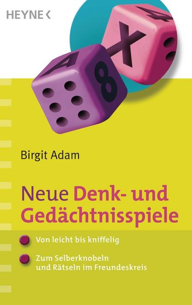 Produktbild: Neue Denk- und Ged&auml;chtnisspiele