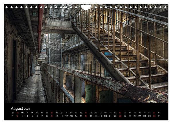 Produktbild: Vergessene und verlassene sch&ouml;ne Orte (Wandkalender 2026 DIN A4 quer), CALVENDO Monatskalender