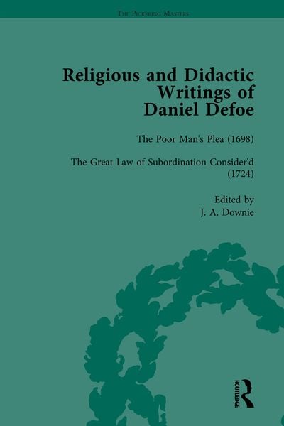Produktbild: Religious and Didactic Writings of Daniel Defoe, Part II vol 6
