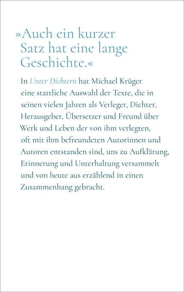 Produktbild: Unter Dichtern