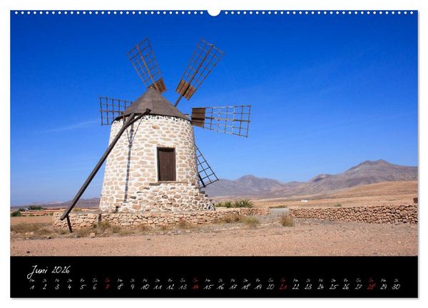 Produktbild: Fuerteventura (Wandkalender 2026 DIN A2 quer), CALVENDO Monatskalender