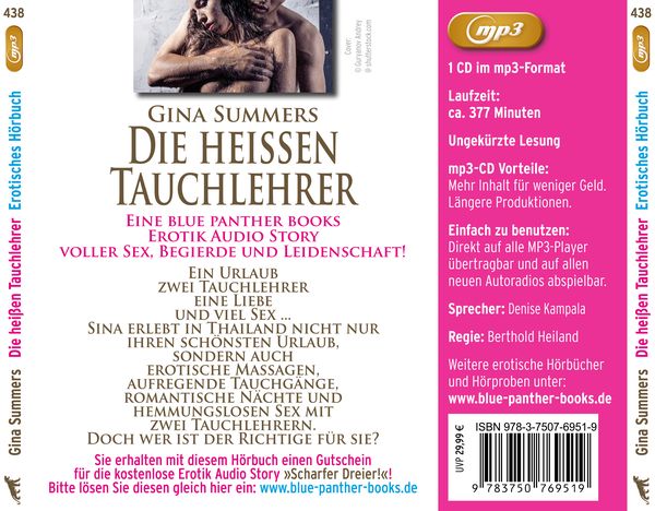 Produktbild: Die heißen Tauchlehrer | Erotik Audio Story | Erotisches Hörbuch MP3CD