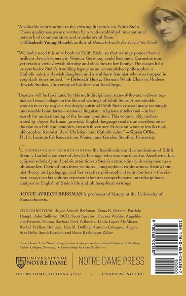 Produktbild: Contemplating Edith Stein