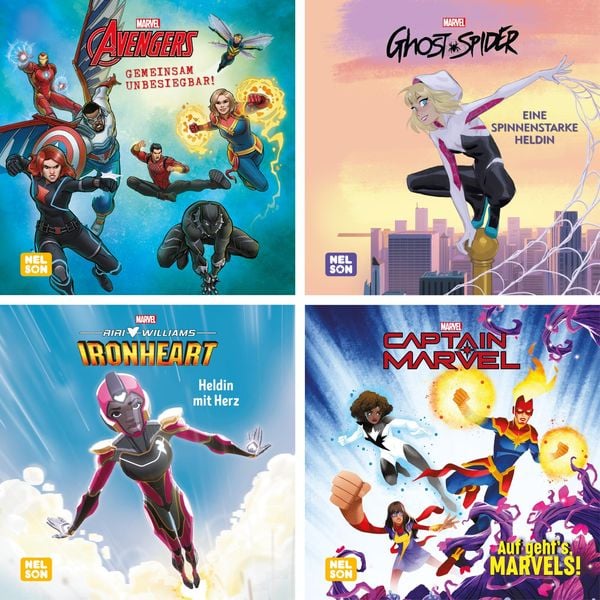 Produktbild: 4er-Set Maxi-Mini 47: MARVEL