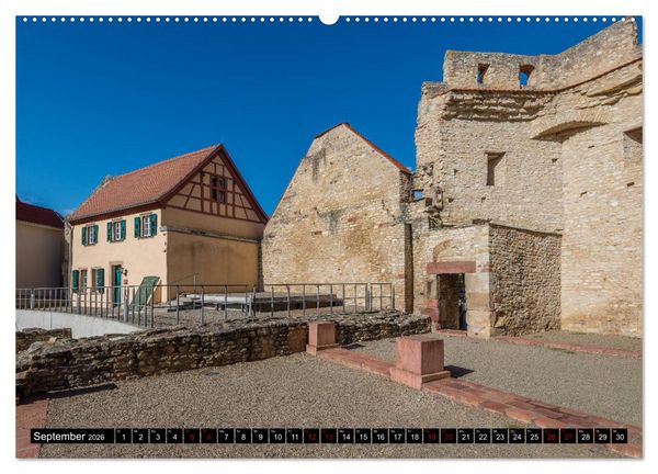 Produktbild: Hildegard von Bingen - Stationen (hochwertiger Premium Wandkalender 2026 DIN A2 quer), Kunstdruck in Hochglanz