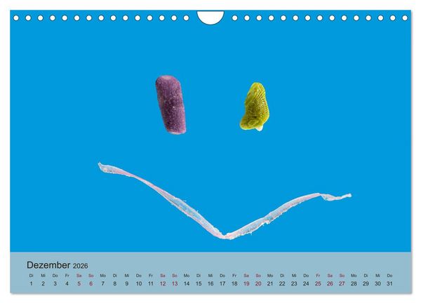 Produktbild: rosaroter korallensand (Wandkalender 2026 DIN A4 quer), CALVENDO Monatskalender