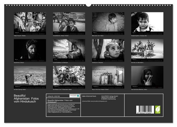 Produktbild: Beautiful Afghanistan Fotos vom Hindukusch (hochwertiger Premium Wandkalender 2026 DIN A2 quer), Kunstdruck in Hochglanz