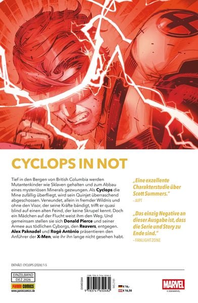 Produktbild: Cyclops: Auge um Auge