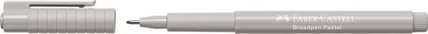 Produktbild: Faber-Castell Faserschreiber Broadpen 1554 grau