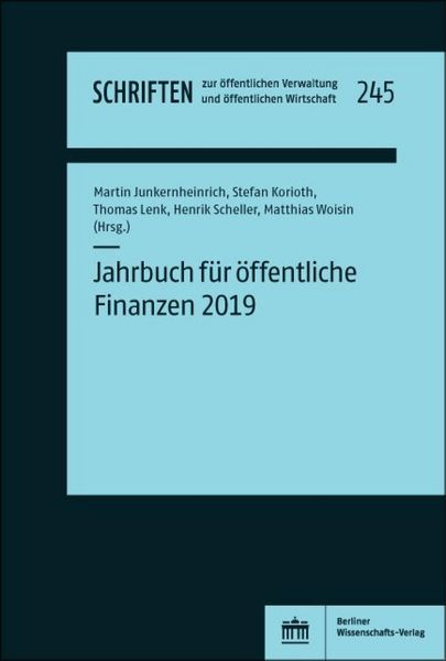 Produktbild: Jahrbuch f&uuml;r &ouml;ffentliche Finanzen (2019)