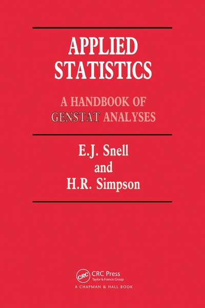 Produktbild: Applied Statistics