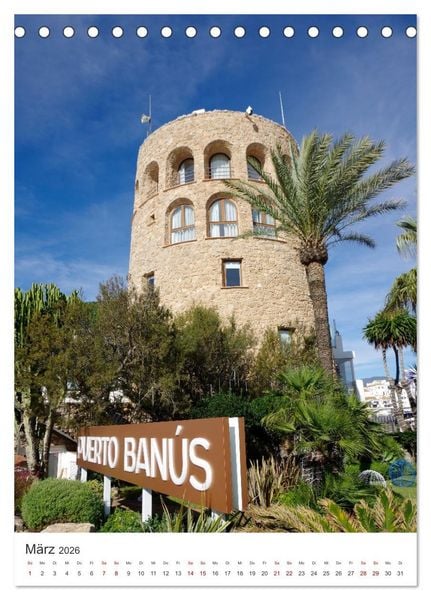 Produktbild: Marbella - Die Costa del Sol in Hochform (Tischkalender 2026 DIN A5 hoch), CALVENDO Monatskalender