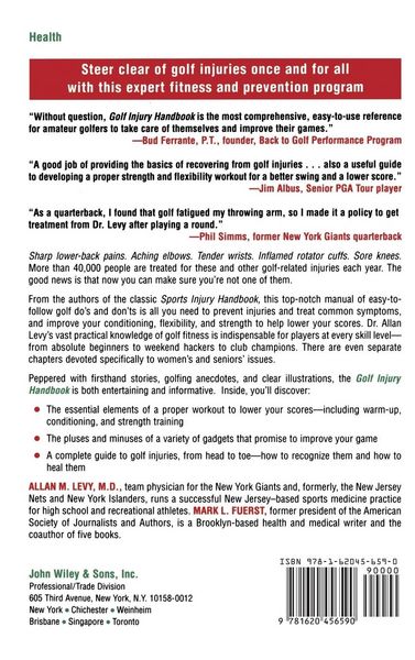 Produktbild: Golf Injury Handbook