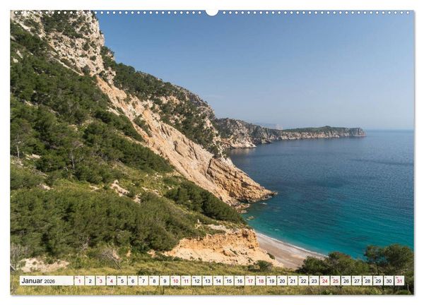 Produktbild: Spanien - Balearen - Mallorca (hochwertiger Premium Wandkalender 2026 DIN A2 quer), Kunstdruck in Hochglanz