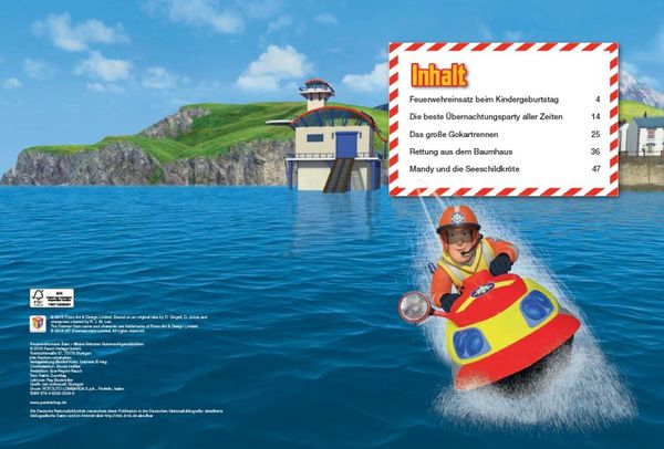 Produktbild: Feuerwehrmann Sam Gutenachtgeschichten