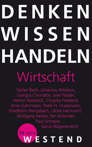 Produktbild: Denken Wissen Handeln Wirtschaft