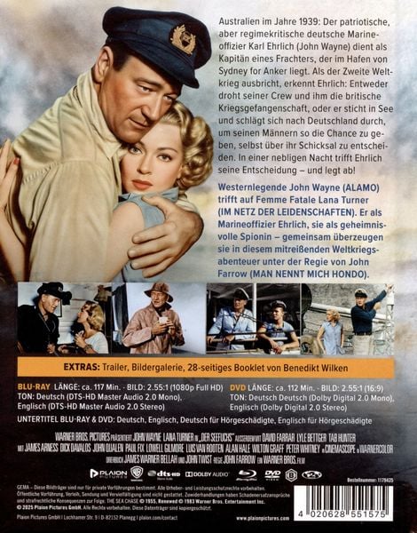 Produktbild: Der Seefuchs - Mediabook (Blu-ray+DVD)