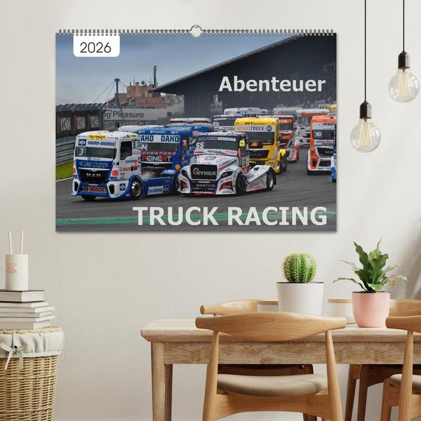 Produktbild: Abenteuer TRUCK RACING (Wandkalender 2026 DIN A2 quer), CALVENDO Monatskalender
