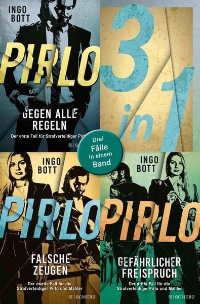 Produktbild: Pirlo - Gegen alle Regeln / Pirlo - Falsche Zeugen / Pirlo - Gef&auml;hrlicher Freispruch - Drei F&auml;lle f&uuml;r die Strafverteidiger Pirlo und Mahler in einem B
