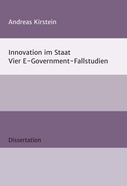 Produktbild: Innovation im Staat