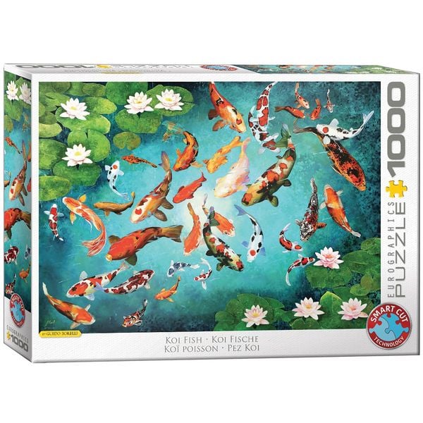 Koi Fische von Guido Borelli (Puzzle)
