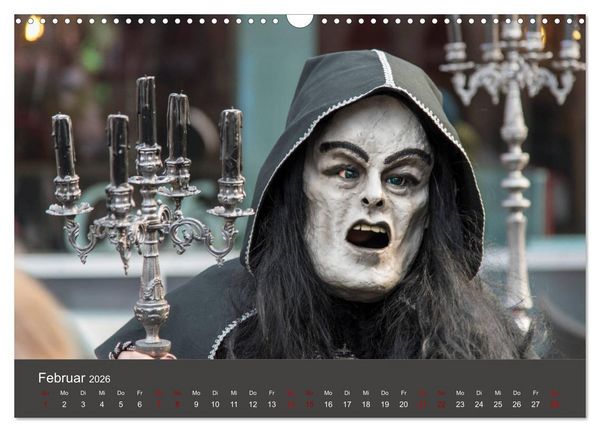 Produktbild: S ganz Johr Fasnacht (Wandkalender 2026 DIN A3 quer), CALVENDO Monatskalender