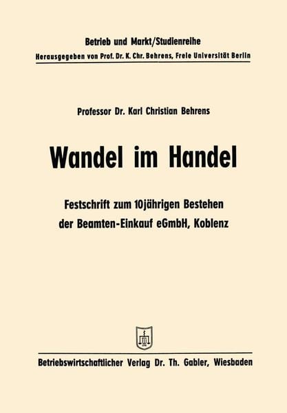 Produktbild: Wandel im Handel