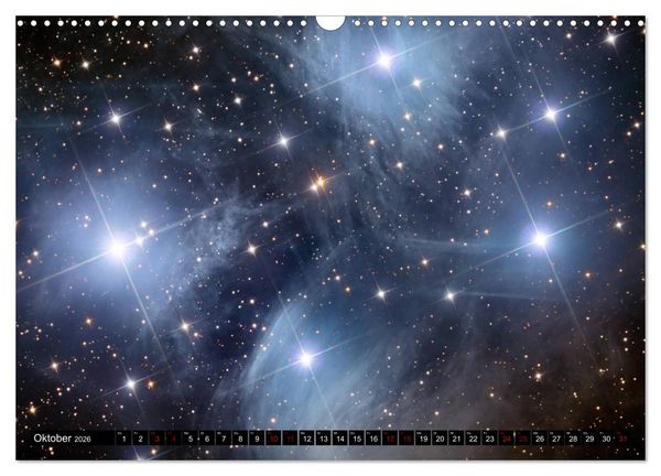 Produktbild: Galaktische Nebel (Wandkalender 2026 DIN A3 quer), CALVENDO Monatskalender