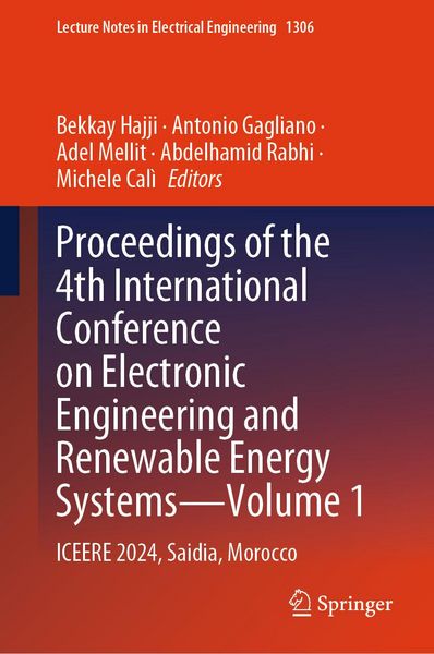 Produktbild: Proceedings of the 4th International Conference on Electronic Engineering and Renewable Energy Systems-Volume 1