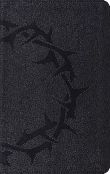 Produktbild: ESV Thinline Bible, Red Letter (Trutone, Charcoal, Crown Design)