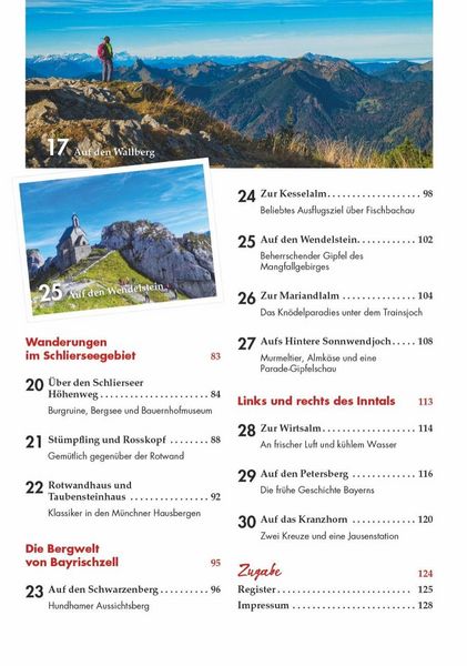 Produktbild: Die Bayerischen Hausberge f&uuml;r Wandermuffel