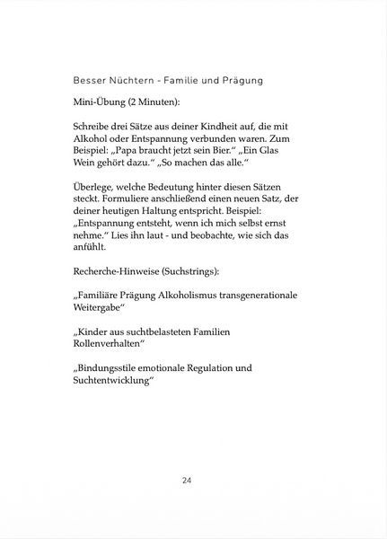 Produktbild: Besser N&uuml;chtern
