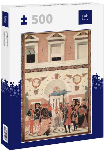Lais Puzzle Pietro Perugino - Heilung des blinden und taubstummen Riccardo Micuzio dall' Aquila 500 Teile