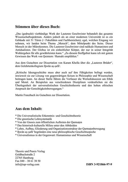 Produktbild: Quarmaten und Ihwan assafa