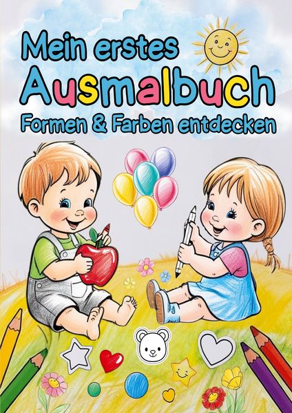 Produktbild: Formen & Farben entdecken - Mein erstes Ausmalbuch