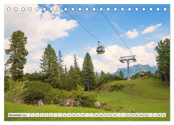 Produktbild: Zillertal - Bergidylle rund um Mayrhofen 2027 (Tischkalender 2027 DIN A5 quer), CALVENDO Monatskalender