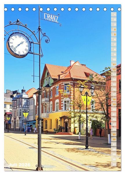 Produktbild: Kurische Nehrung &ndash; Am langen, weichen Ostsee-Strand (Tischkalender 2026 DIN A5 hoch), CALVENDO Monatskalender