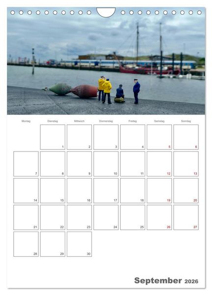 Produktbild: Wangerooge anders erleben (Wandkalender 2026 DIN A4 hoch), CALVENDO Monatskalender