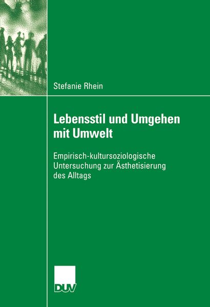 Produktbild: Lebensstil und Umgehen mit Umwelt